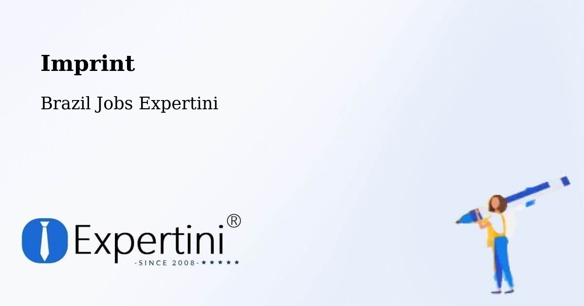 Imprint – Timon - Brazil Jobs Expertini